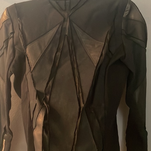 IRO Allegra Jacket with sheer panels - Picture 5 of 6